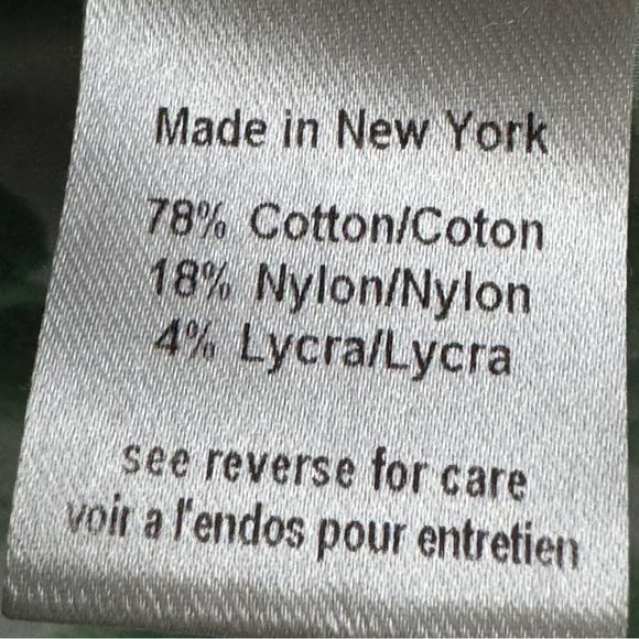 Caroline Constas Maxi High Low Skirt Palm Leaf Print Striped Ruffle Trim Size M - Picture 7 of 8